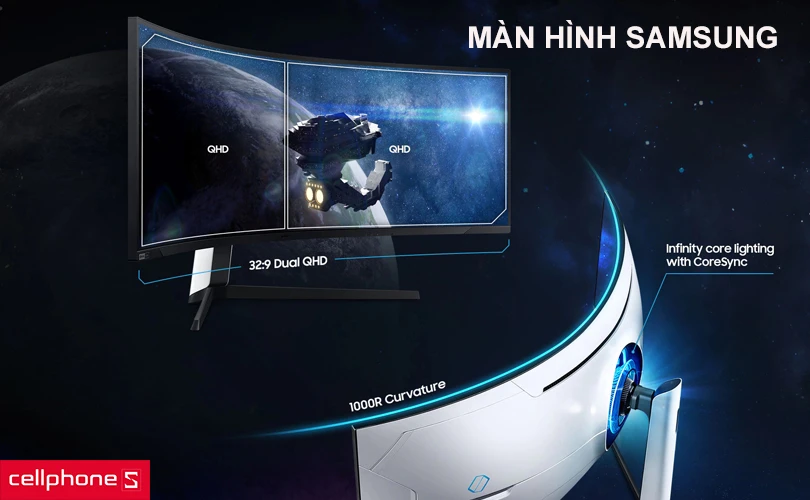Màn hình Samsung hỗ trợ tính năng bảo vệ mắt