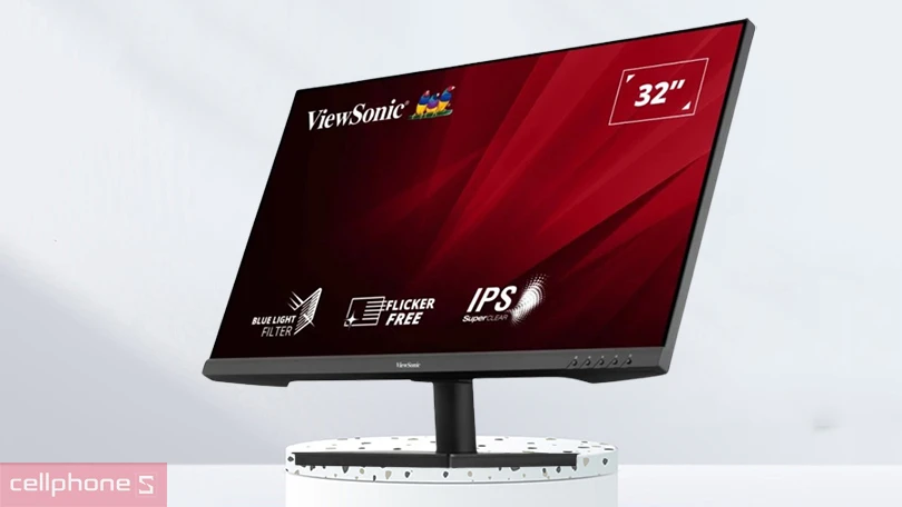 màn hình ViewSonic VA3209-2K-MHD 32 inch với tần số quét 75hz mượt mà