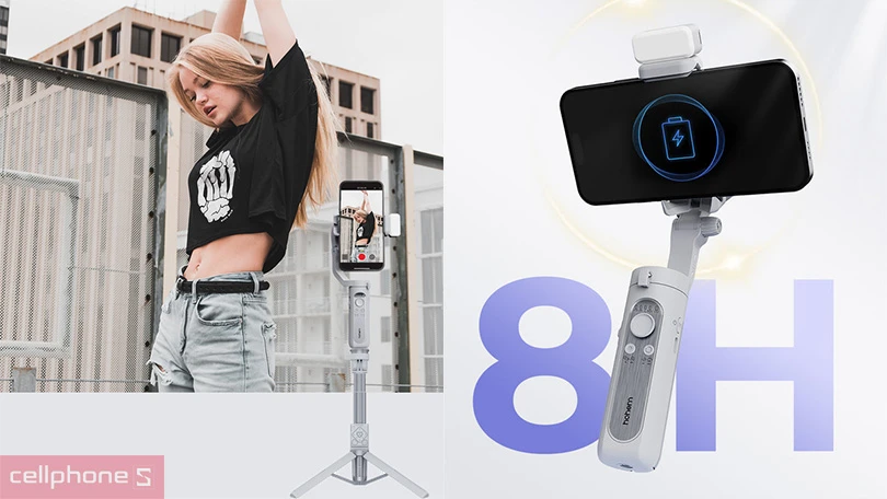 Thời lượng pin ấn tượng 